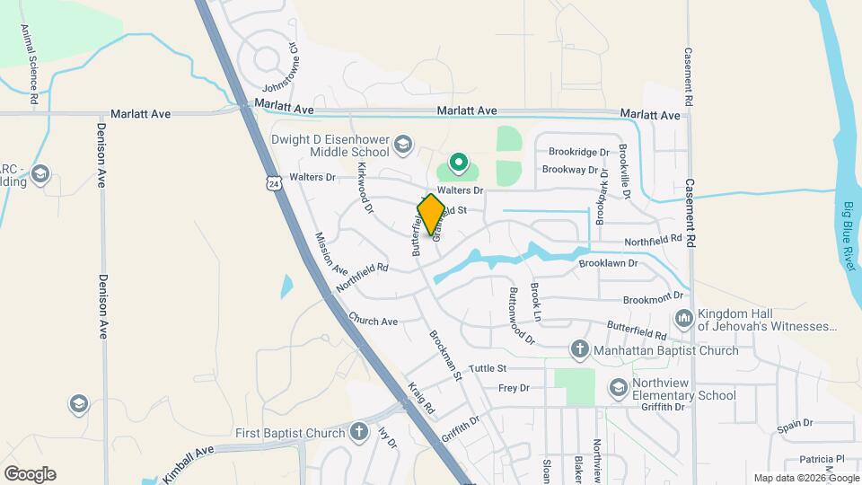 620 Grainfield St Map and Location Details