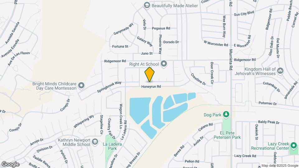 25375 Mountain Springs St Map and Location Details