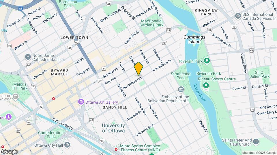 353-355 Wilbrod St Map and Location Details