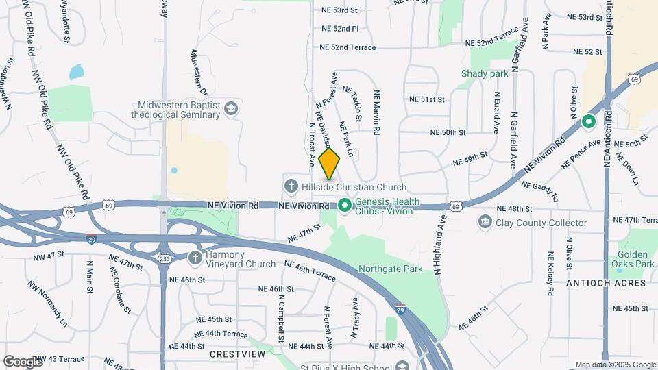 1120 NE Davidson Ct Map and Location Details