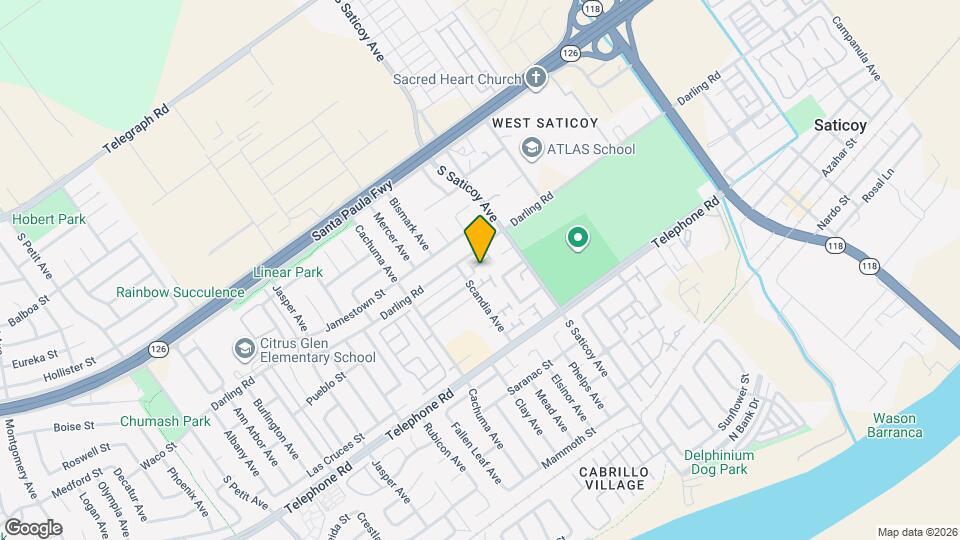 10402 Boulder Ct Map and Location Details