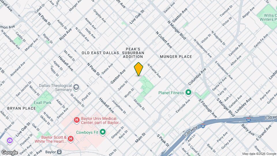 4531 Worth St Map and Location Details