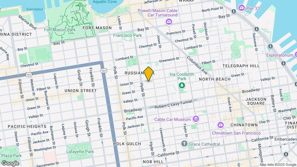 1145 Union St Mapa y Detalles de la Ubicación