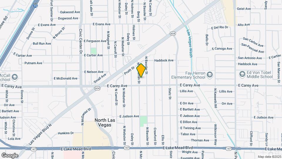 2412-2418 Mccarran St Mapa y Detalles de la Ubicación