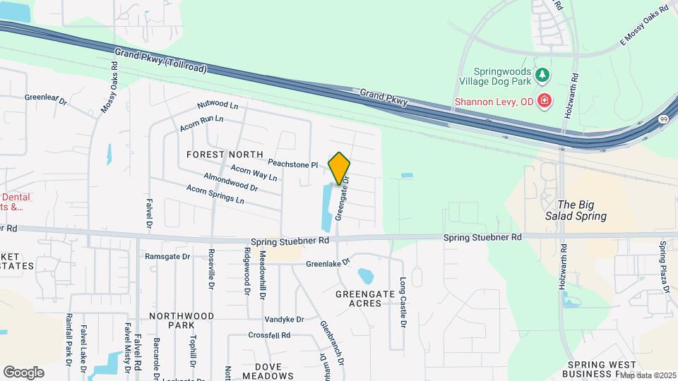 22207 Greengate Dr Map and Location Details