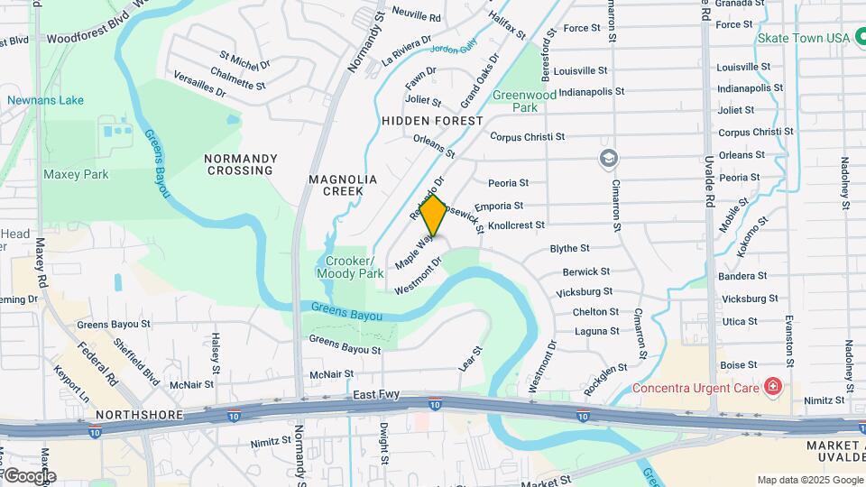 622 Maple Way Map and Location Details