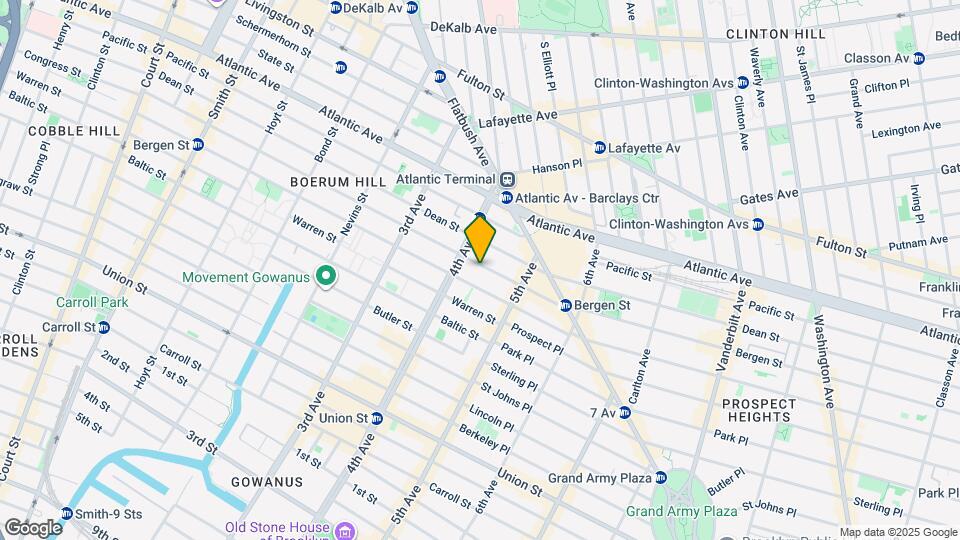 386 Bergen St Map and Location Details