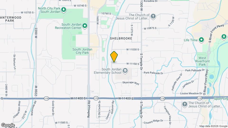 1541 W 11150 S Map and Location Details
