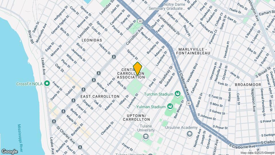 7625 Hickory St Mapa y Detalles de la Ubicación