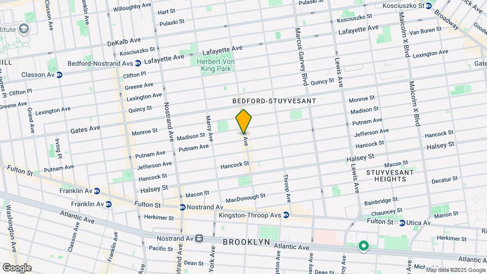 368 Tompkins Avenue Mapa y Detalles de la Ubicación