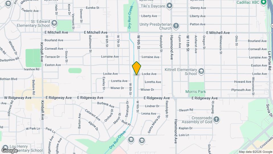 2510 W 9th St Map and Location Details