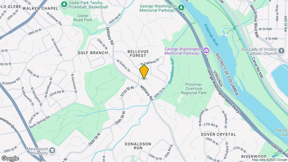 3062 N Quincy St Map and Location Details