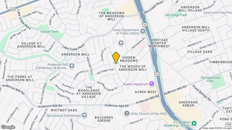 12215 Old Stage Trail Map and Location Details