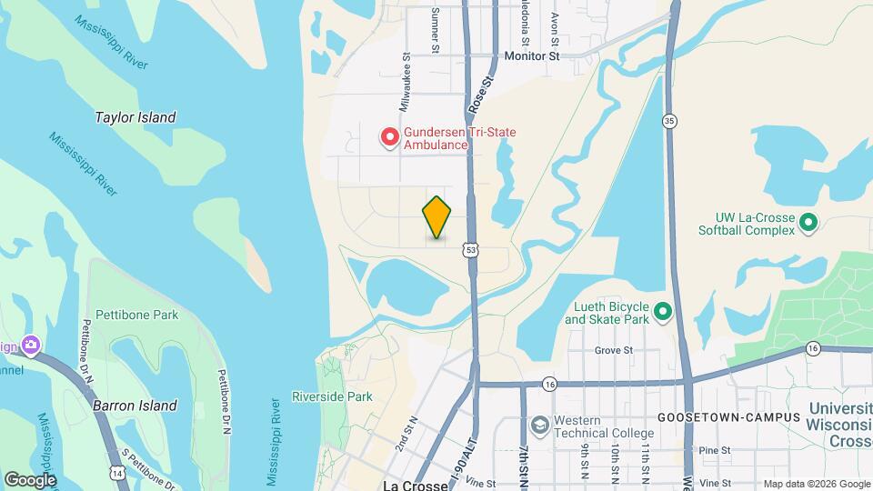 The Lofts at River Point Map and Location Details