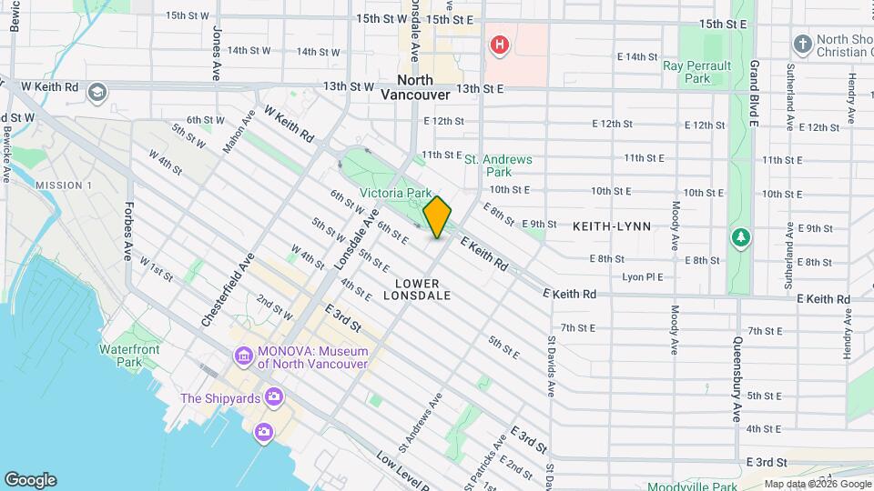 Victoria Park Place Map and Location Details