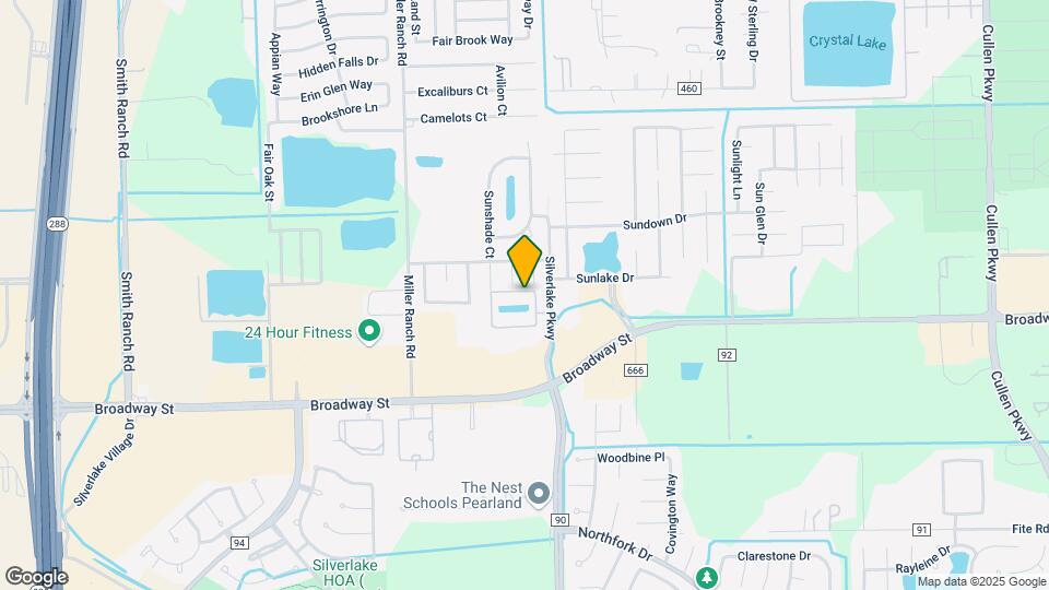 9606 Hamilton Dr Map and Location Details
