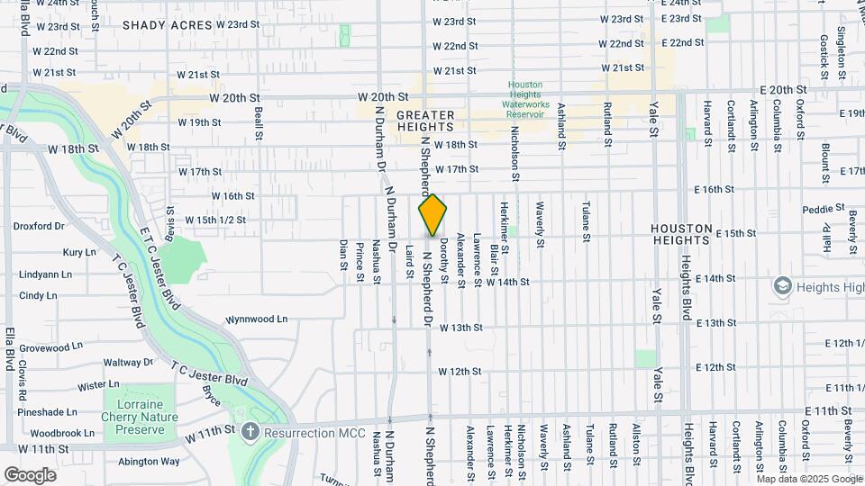 10X 15th Street Flats Map and Location Details