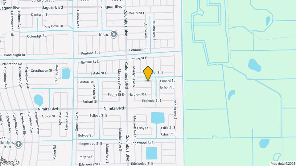 1226 Eburn St E Mapa y Detalles de la Ubicación