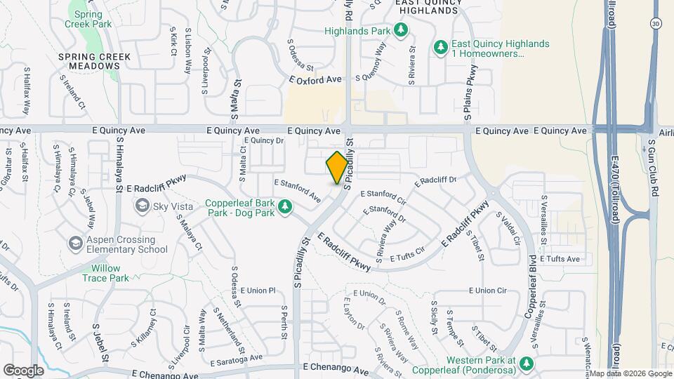 4420 S Perth Ct Map and Location Details