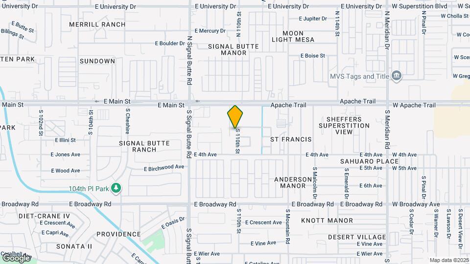 106 S 110th St Map and Location Details