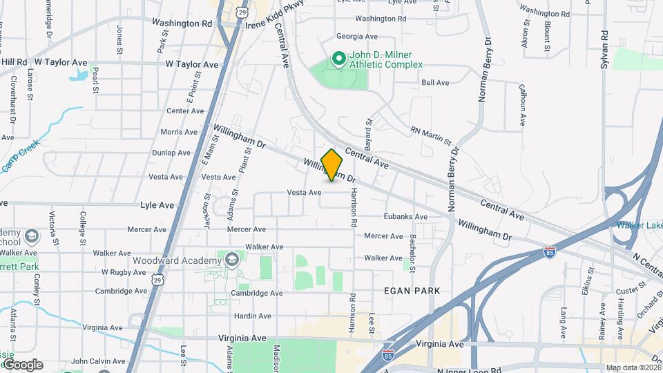 1429 Vesta Ave, Unit Right Map and Location Details