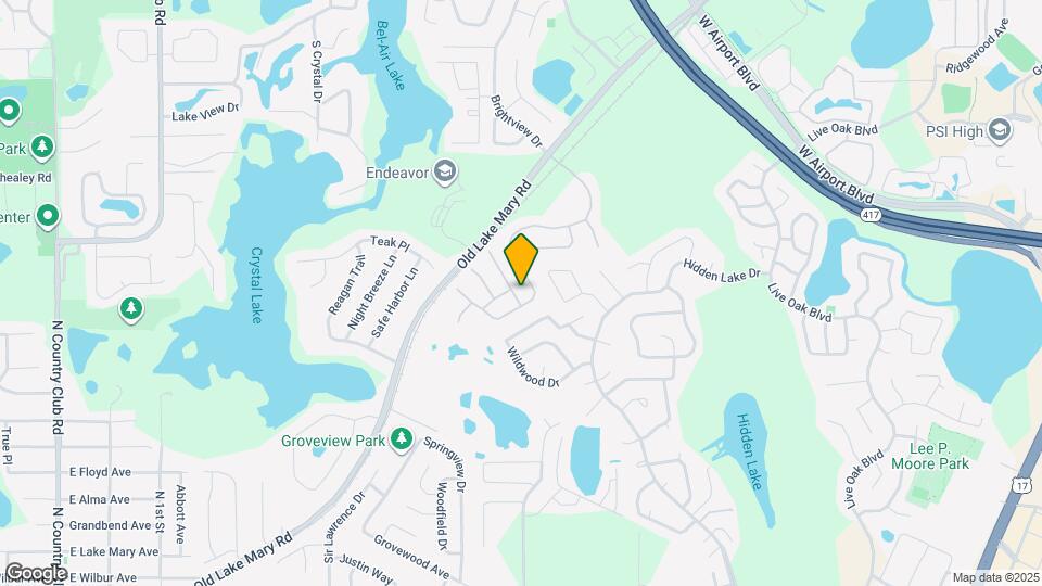 2825 Falcon Crest Pl Mapa y Detalles de la Ubicación