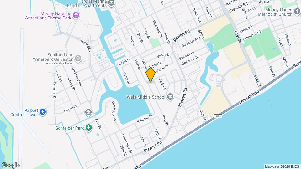 2806 Pine St Map and Location Details