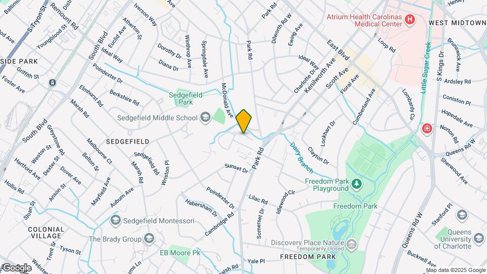 2610 Park Rd Mapa y Detalles de la Ubicación