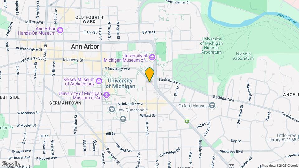 1214 Washtenaw Ct Map and Location Details