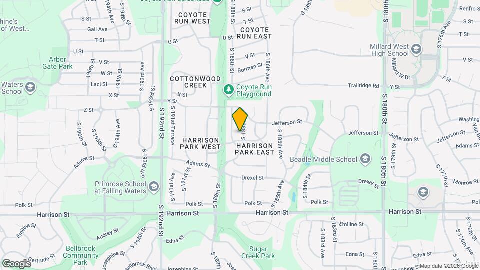 6110 S 188th St Map and Location Details