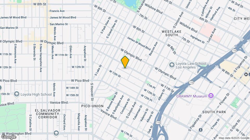 1831-1833 W 11th Pl Mapa y Detalles de la Ubicación