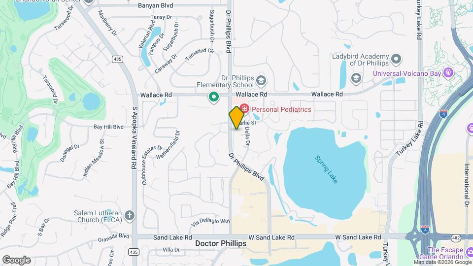 7209 Dr Phillips Blvd Map and Location Details