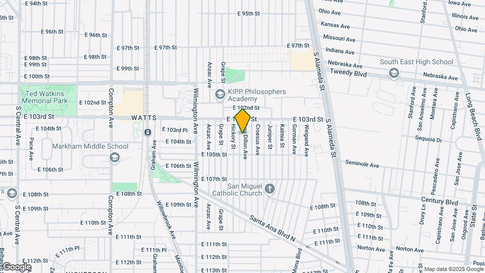 10341 Lou Dillon Ave Map and Location Details