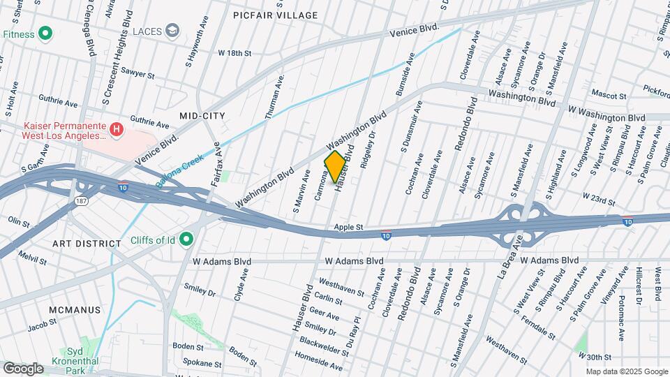 2301 Hauser Blvd Map and Location Details