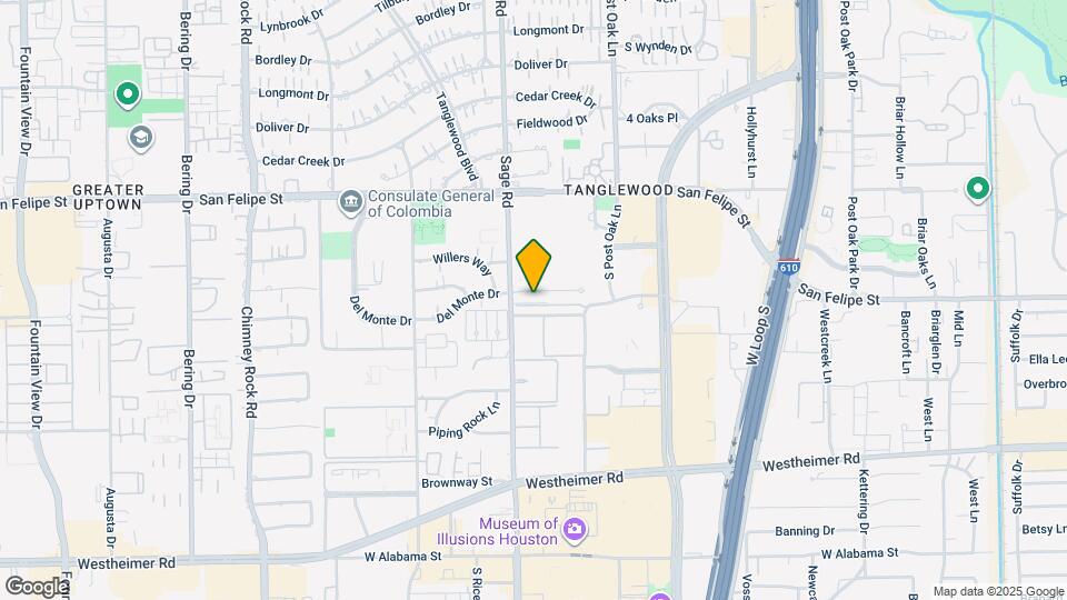 5141 Del Monte Dr Map and Location Details