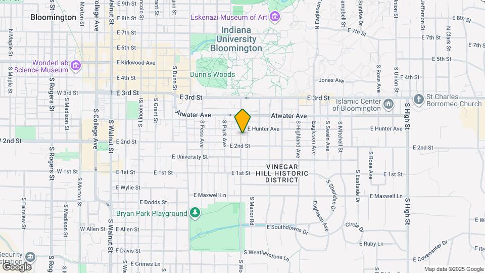 515 S Woodlawn Ave Mapa y Detalles de la Ubicación