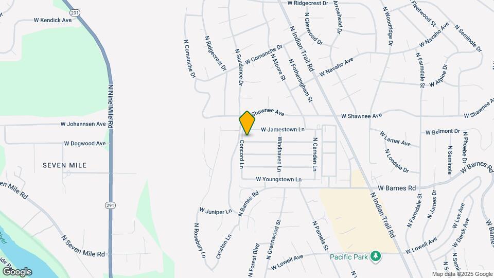 5910 W Georgetown Ln Map and Location Details