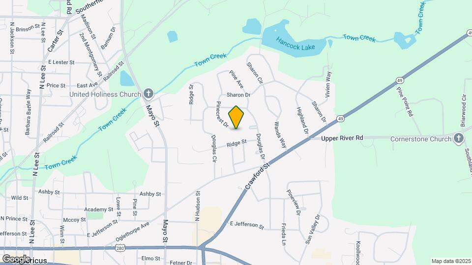 116 Pinecrest Dr Map and Location Details