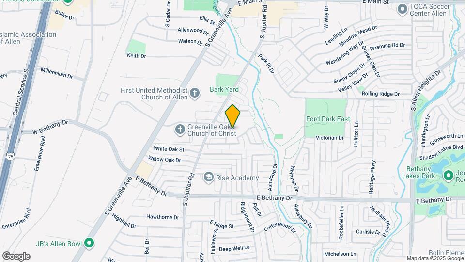 609 Falling Leaf Dr Map and Location Details