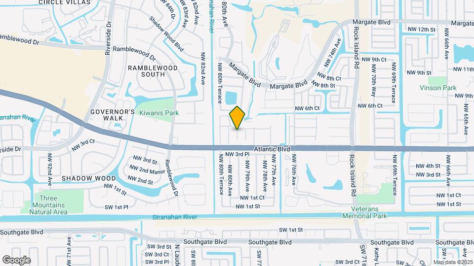 631 NW 79th Ter, Unit 203 Map and Location Details