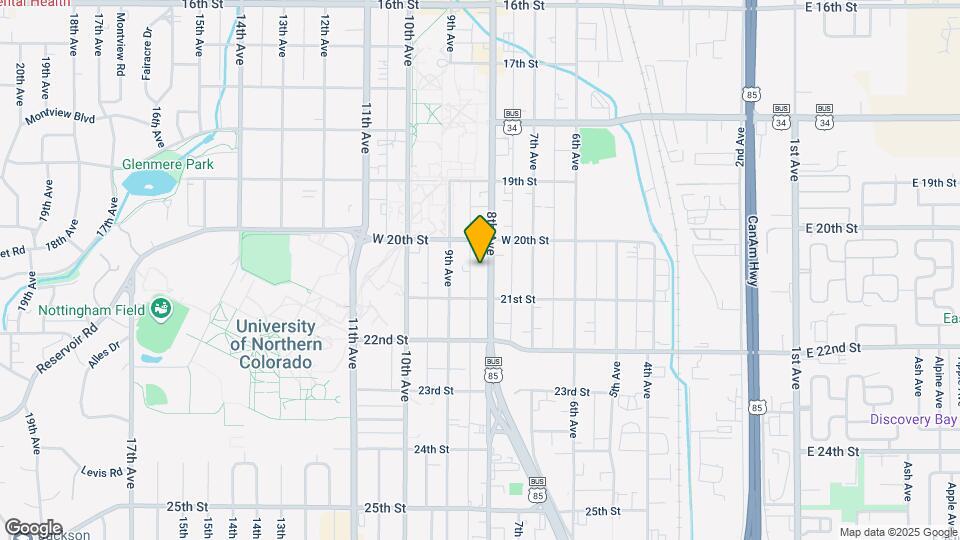 2025 8th Ave, Unit 1 Mapa y Detalles de la Ubicación