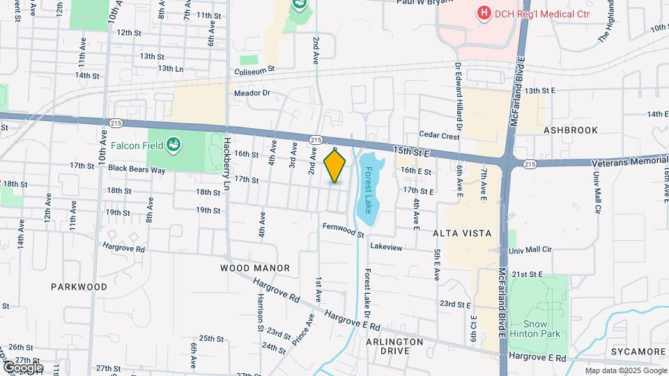 1629 1st Ave Map and Location Details