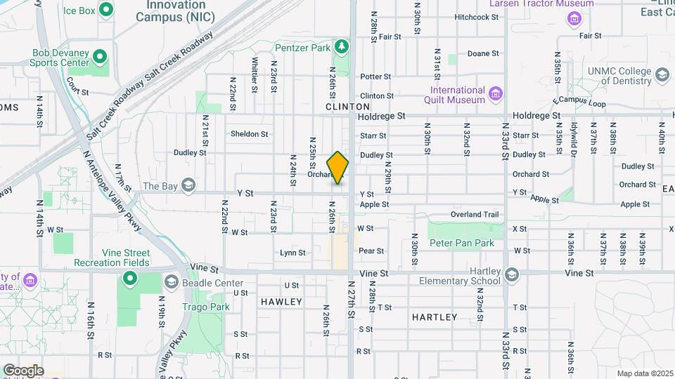 2612 Y St Map and Location Details