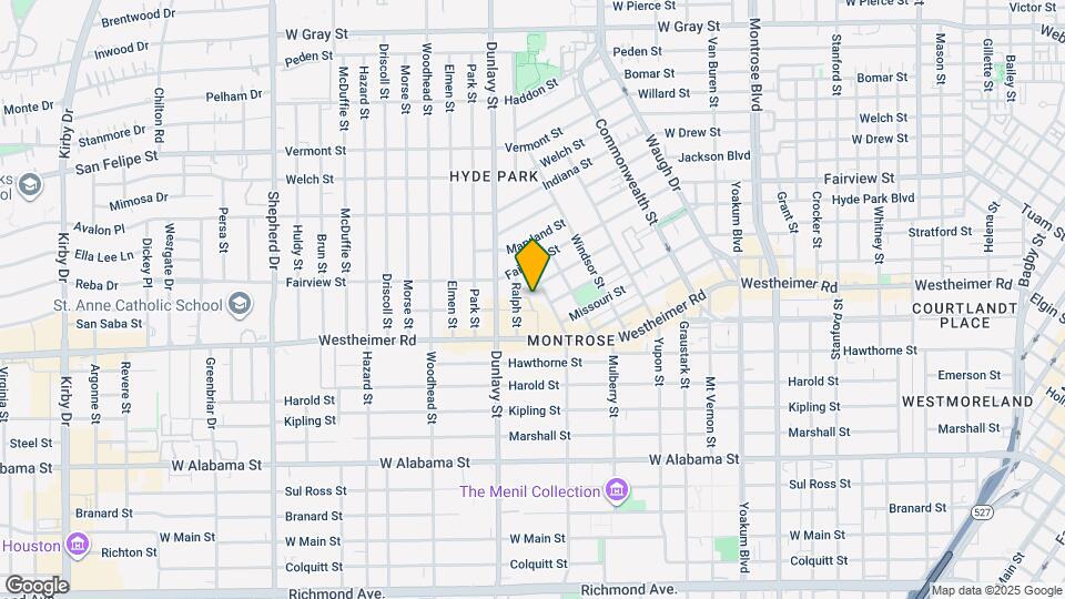 2413 Ralph St Map and Location Details