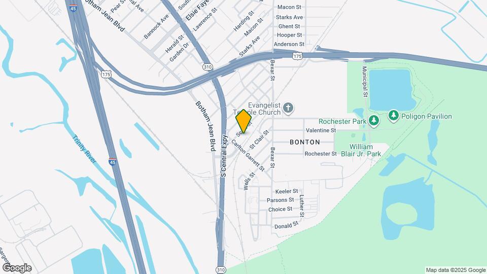 2321 Budd St Map and Location Details