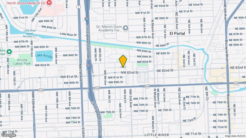 256 NW 82nd Terrace Map and Location Details