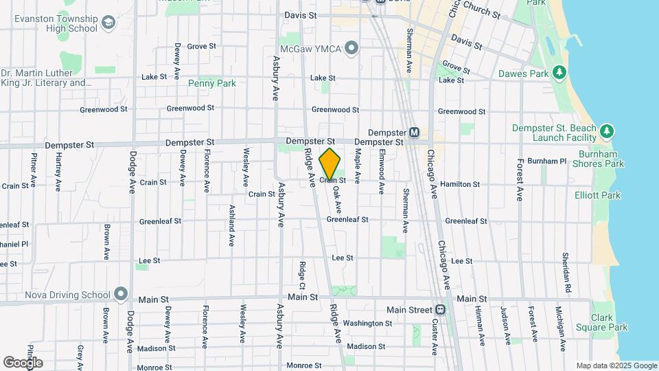 1140-1146 Oak Ave Map and Location Details