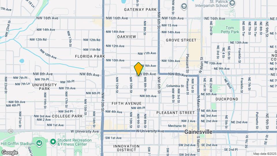 761 NW 9th St Map and Location Details