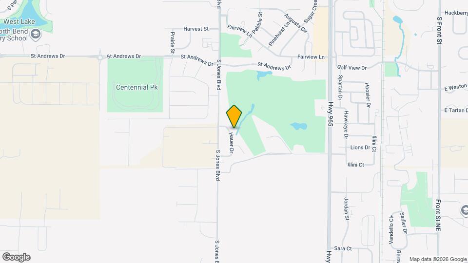 1150 Hauer Dr Mapa y Detalles de la Ubicación