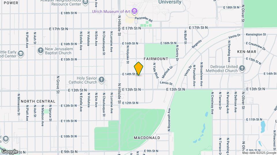 1440 Fairmount St Map and Location Details